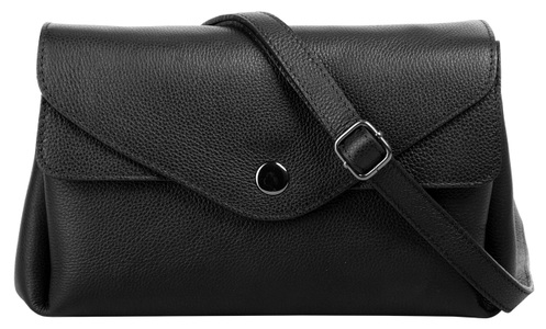CLUTY, Cluty Umhängetasche, Cluty Umhängetasche, echt Leder, Made in Italy