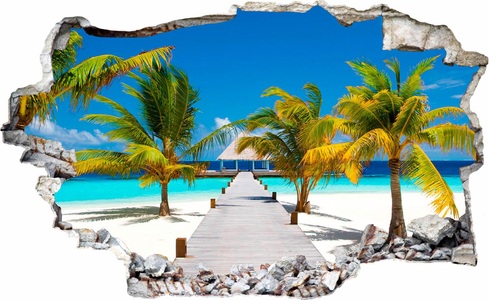 undefined, Wandtattoo »Der weg ins Paradies«, 