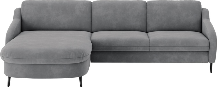 sit&more Ecksofa »Soul L-Form«, wahlweise mit Bettfunktion und Bettkasten oder Schubkasten