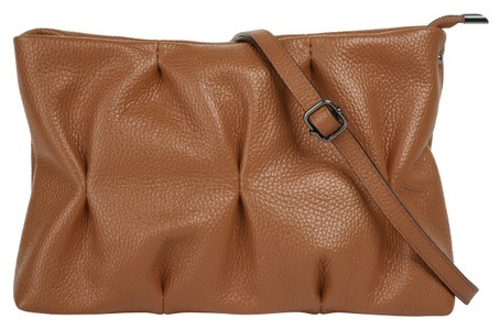 CLUTY, Cluty Umhängetasche, (1 tlg.), Cluty Umhängetasche, echt Leder, Made in Italy