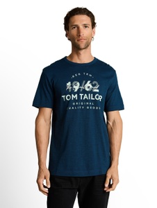 Tom Tailor, TOM TAILOR T-Shirt mit Logo Print