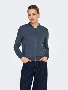 ONLY, ONLY Sweatjacke "ONLJOYCE L/S BOMBER SWT NOOS" Polyester, regular fit