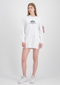 Alpha Industries, Alpha Industries Sweater »ALPHA INDUSTRIES Women - Sweatshirts Basic Long Sweater OS Wmn«, 