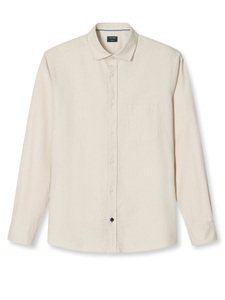 Olymp, OLYMP Flanellhemd casual, modern fit, Kentkragen, unifarben, OLYMP Flanellhemd casual, modern fit, Kentkragen, unifarben