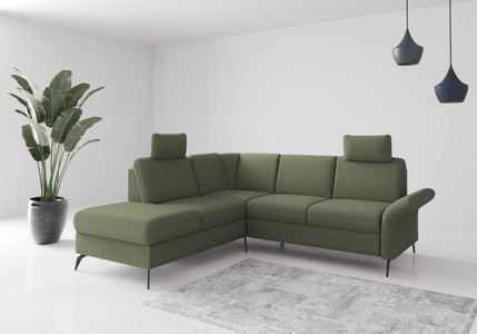 Home affaire Ecksofa »Rochelle«, wahlweise mit Bettfunktion, Bettkasten und Armteilverstellung
