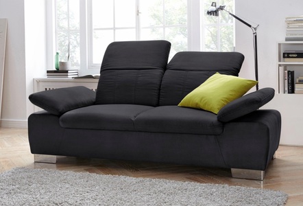 DOMO collection, DOMO collection 2-Sitzer, DOMO collection 2-Sitzer »Milan«, mit Rückenverstellung und Federkern