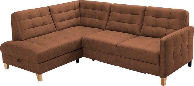 exxpo - sofa fashion, exxpo - sofa fashion Ecksofa »Elio«, wahlweise mit Bettfunktion und Bettkasten, in vielen Bezugsqualitäten, exxpo - sofa fashion Ecksofa »Elio, kompakt & bequem, zeitloses Design, Breite 228cm, L-Form« wahlweise mit Bettfunktion und Bettkasten