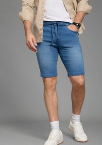 Arizona Jeansshorts gerade geschnittenes Bein, Regular Fit Passform