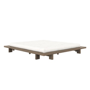 Karup Design, Karup Design Bettgestell »JAPAN BED«, Massivholzbett Japan aus Kiefer massiv mit Lattenrost, Bettgestell., Karup Design Bettgestell »JAPAN BED, FSC®-zertifiziertem Massivholz Futonbett, excl. Matraze« Mit Lattenrost, Minimalistisches Japandi Design, bodennah & zeitlos in vielen Grössen