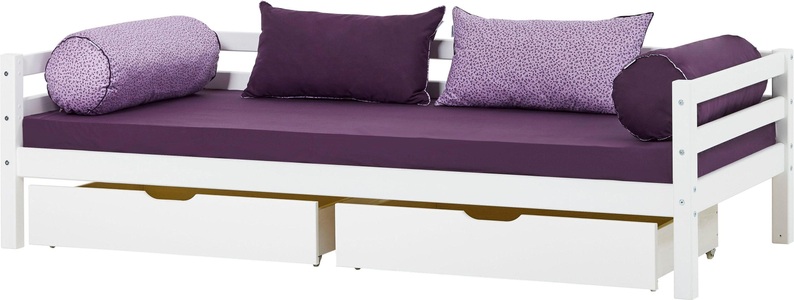 Hoppekids, Hoppekids Einzelbett »BASIC«, Hoppekids Kinderbett »ECO Dream«, Kinderbett 90x200 Massiv mit Matratze