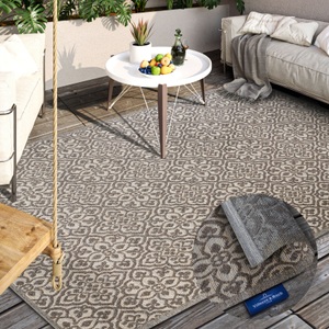 Villeroy & Boch Outdoorteppich »Julie«, rechteckig, 4 mm Höhe, In-& Outdoor, Flachgewebe, wetterfest, Terrasse, Balkon, modern, Trend