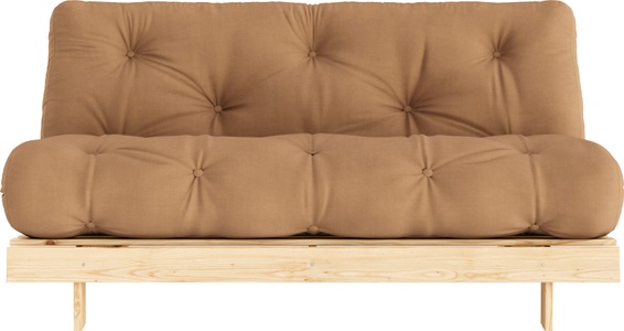 Karup Design, Karup Design Schlafsofa »Roots 160«, (2 St.), Mit Holzstruktur, inkl. Futonmatratze, Liegefläche 160x200 cm, Karup Design Schlafsofa »Roots 160 Schlafsofa, Gästebett, Sofa mit Futonmatratze«, (2 St.), Inkl. Futonmatratze, Liegefläche 160x200 cm, FSC® zertifizierte Kiefer