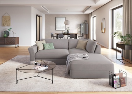sit&more Ecksofa, inklusive Sitztiefenverstellung