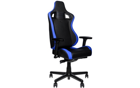 NOBLECHAIRS, EPIC Compact, NOBLECHAIRS EPIC Compact - Gaming-Stuhl (Schwarz/Carbon/Blau)