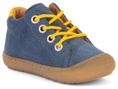 froddo®, Lauflernschuhe OLLIE LACES RAW in denim, Lauflernschuhe OLLIE LACES RAW in denim