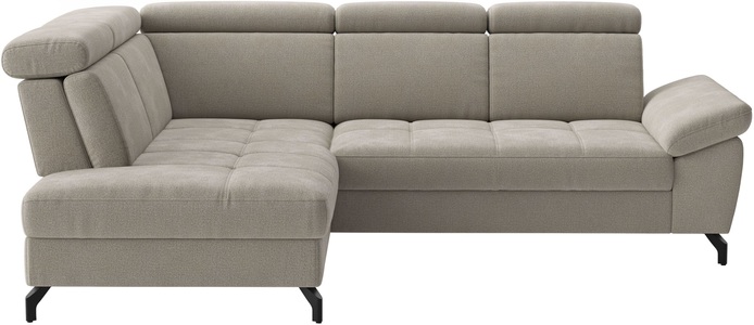 Sit & More, sit&more Ecksofa "Vanity" Inkl.Sitz-,Kopf-und Armteilverstellung