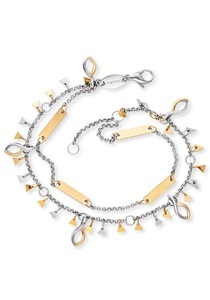 Engelsrufer, Engelsrufer Edelstahlarmband »BOHO Triangle, ERBS-TRIANGLE«, Engelsrufer Fusskette »BOHO Triangle Bicolor, ERBS-TRIANGLE«