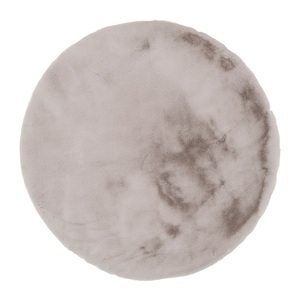 OCI Die Teppichmarke, OCI DIE TEPPICHMARKE Teppich »ROCKY SOFT«, rund, OCI DIE TEPPICHMARKE Teppich »ROCKY SOFT«, rund, 35 mm Höhe, Kunstfell, weich, kuschelig, maschinell gewebt, waschbar