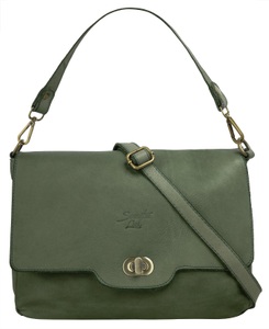 SAMANTHA LOOK, Samantha Look Umhängetasche, Samantha Look Umhängetasche, echt Leder, Made in Italy