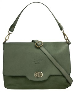 SAMANTHA LOOK, Samantha Look Umhängetasche, Samantha Look Umhängetasche, echt Leder, Made in Italy