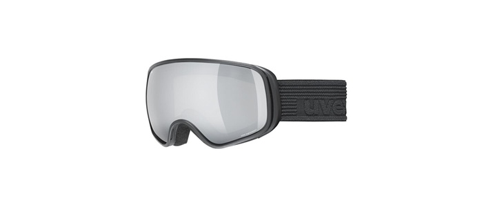 Uvex, Uvex Skibrille Scribble FM Sphere - Black, DL/Silver-Clear, Scribble FM Kinder Skibrille