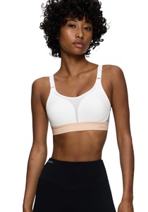 TRIUMPH, Triumph Damen Sport-BH ohne Bügel Bh-B/90, Triumph - Sport-BH ohne Bügel, für Damen, Weiss, Größe 90B