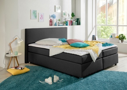 INOSIGN, INOSIGN Boxspringbett »Eliana«, inkl. Topper, in 4 Breiten, 3 Matratzenarten und 2 Härtegraden, INOSIGN Boxspringbett »Eliana«, inkl. Topper, in 4 Breiten, 3 Matratzenarten und 2 Härtegraden