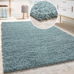 PACO HOME, Teppich, »Twister 500«, Paco Home, rechteckig, Höhe 45 mm, Paco Home Teppich »Twister 500«, rechteckig, 44 mm Höhe, Uni Hochflor Shaggy mit hoher Fadendichte
