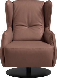 Egoitaliano, Egoitaliano Sessel »Randy«, Egoitaliano Sessel »Randy Hochlehnsessel, Designsessel, Clubsessel, Ohrensessel«, Drehsessel, Relaxsessel, kompakte Stellmasse, bequem