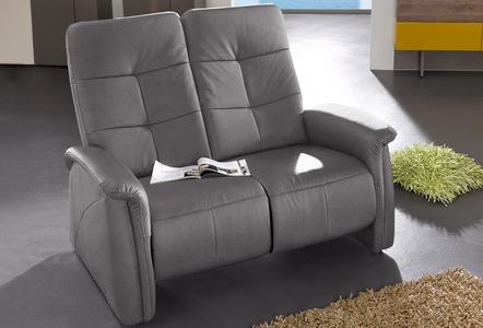 exxpo - sofa fashion, exxpo - sofa fashion 2-Sitzer, mit Relaxfunktion, exxpo - sofa fashion 2-Sitzer »Tivoli, Kinosofa, bequem und komfortabel durch die Relaxfunktion«, (2-sitzig), schmale Armlehnen, hohe Rückenlehne