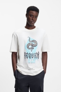 HUGO T-Shirt mit Frontprint