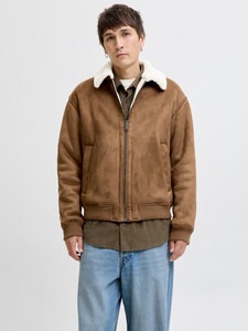 JACK & JONES, Jack & Jones Bomberjacke »JPRCCLUKE BOMBER JACKET SN«, ohne Kapuze