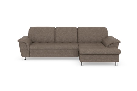 DOMO collection, DOMO collection Ecksofa »Franzi«, wahlweise mit Bettfunktion, Bettkasten und Kopfteilverstellung, frei im Raum stellbar, DOMO collection Ecksofa »Franzi Steppung im Sitzbereich B7T/H: 278/162/80 cm, L-Form« wahlweise mit Bettfunktion, Bettkasten und Kopfteilverstellung