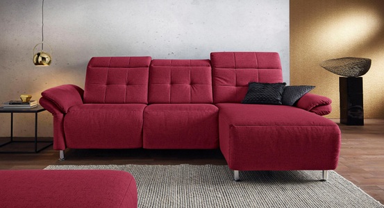 PLACES OF STYLE, Places of Style Ecksofa »Manhattan«, 2 Sitze mit elektrischer Relaxfunktion, verstellbare Armlehnen, Home affaire Ecksofa »Manhattan L-Form« 2 Sitze mit elektrischer Relaxfunktion, verstellbare Armlehnen