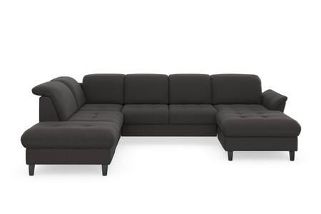 sit&more Wohnlandschaft, wahlweise mit Kopfteilverstellung, Bettfunktion und Stauraum
