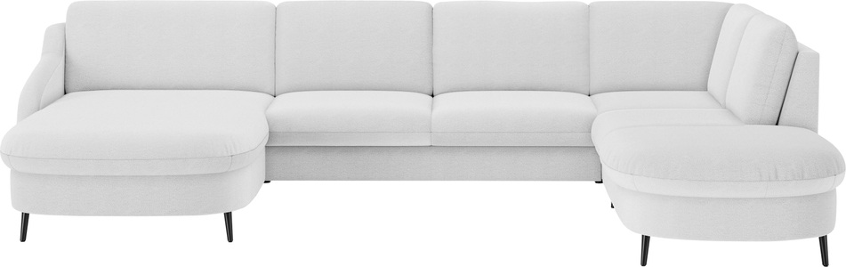 sit&more Wohnlandschaft »Soul U-Form«, wahlweise mit Bettfunktion und Bettkasten oder Schubkasten