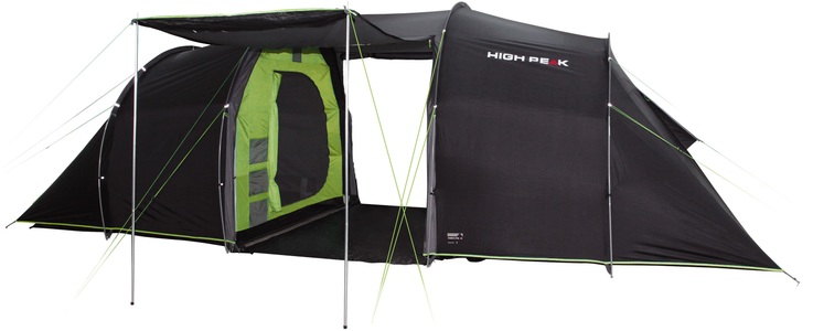 HIGH PEAK, High Peak Tunnelzelt »Tauris 6«, 6 Personen (Set, mit Transporttasche), 
