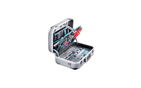 Technocraft, Technocraft - ABS - Wkzg - Koffer ''PRO CHROME 185'', technocraft ABS-Werkzeug-Koffer 
