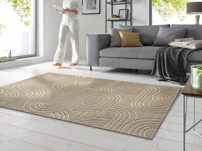 wash+dry by Kleen-Tex, wash+dry by Kleen-Tex Teppich »Sand Twist«, rechteckig, wash+dry by Kleen-Tex Teppich »Sand Twist«, rechteckig, 9 mm Höhe