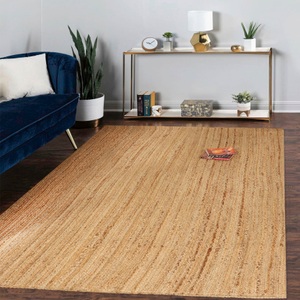 Myflair Möbel & Accessoires, Myflair Möbel & Accessoires Teppich »Lola«, rechteckig, Myflair Möbel & Accessoires Teppich »Lola«, rechteckig, 10 mm Höhe, Wendeteppich, handgeflochten, Naturfaser, Boho-Style, Wohnzimmer