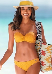 Buffalo, Buffalo Bügel-Bandeau-Bikini, Buffalo Bügel-Bandeau-Bikini »Romance«, aus Strukturware