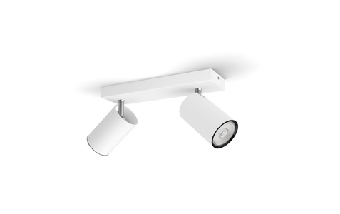 Philips, Philips Deckenspot, Philips Deckenspot »MyLiving Kosipo,«, 2 flammig, Leuchtmittel GU10 LED wechselbar