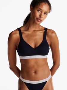 Tommy Hilfiger Underwear, Tommy Hilfiger Underwear Bralette-BH »BRALETTE LIFT«, mit Rippenstruktur