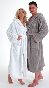 LeGer Home by Lena Gercke Unisex-Bademantel »Lovina«, (1 St.), weiche und kuschelige Qualität, für Damen und Herren, XS-3XL