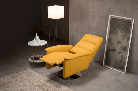Egoitaliano, Egoitaliano Sessel »Kelly«, drehbar, manuelle Relaxfunktion mit Push-Back-Mechanismus, Egoitaliano Sessel »Kelly Designsessel«, drehbar, manuelle Relaxfunktion mit Push-Back-Mechanismus