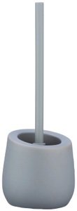Wenko - WC-Garnitur Badi Grau, hochwertige Keramik