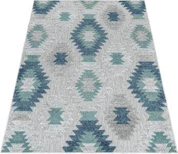 Ayyildiz Teppiche, Ayyildiz Teppiche Teppich, rechteckig, 8 mm Höhe, Flachflor mit Hoch-Tief-Struktur, In-und Outdoor geeignet, Ayyildiz Teppiche Teppich »BAHAMA 5153,AYYILDIZ TEPPICHE,BAHA«, rechteckig, 8 mm Höhe, Flachflor mit Hoch-Tief-Struktur, In-und Outdoor geeignet