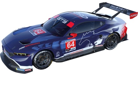 Carrera® Rennbahn-Auto »Hybrid Ford Mustang GT3 Ford P. No. 64«