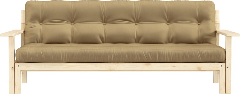 Karup Design Schlafsofa »Unwind«, Mit Holzstruktur, inkl. Futonmatratze, Liegefläche 130x190 cm