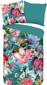 Good Morning, good morning Wendebettwäsche »Tiandra«, (2 tlg.), mit floralem Print, good morning Wendebettwäsche »Tiandra«, mit floralem Print